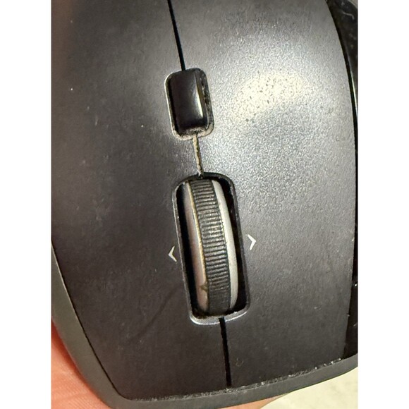 Logitech M-RCR147 Black 10-Button 2.4GHz Bluetooth Wireless Cordless Laser Mouse - Picture 4 of 12